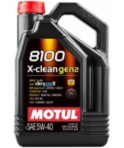 МОТОРНО МАСЛО, MOTUL 8100 X-CLEAN GEN2 5W40