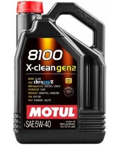 МОТОРНО МАСЛО, MOTUL 8100 X-CLEAN GEN2 5W40