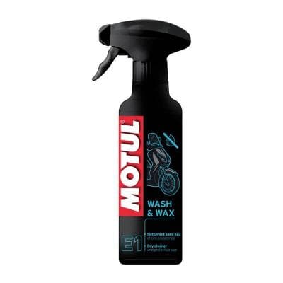 Препарат за сухо почистване MOTUL E1 WASH & WAX 0.400L Препарат за сухо почистване MOTUL E1 WASH & WAX 0.400L