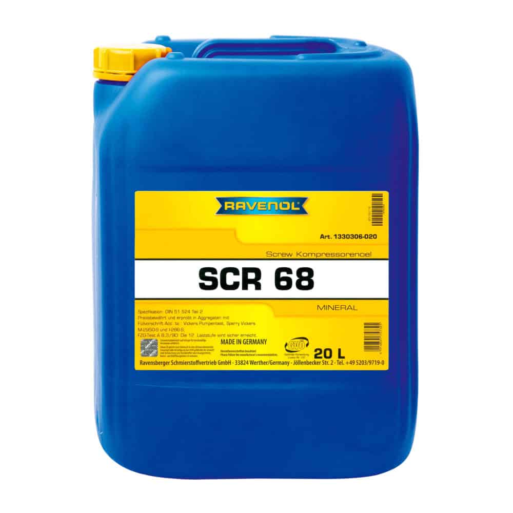 ravenol-scr-68-screw-kВинтово компресорно масло RAVENOL SCR 68 Screw Kompressorenol 20Lompressorenoil-20l Винтово компресорно масло RAVENOL SCR 68 Screw Kompressorenol 20L
