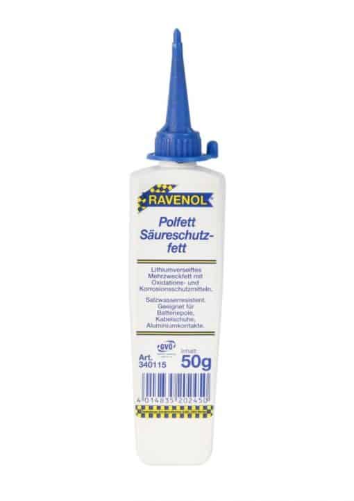 Литиева грес RAVENOL Polfett – Saureschutzfett 0.050kg Литиева грес RAVENOL Polfett – Saureschutzfett 0.050kg