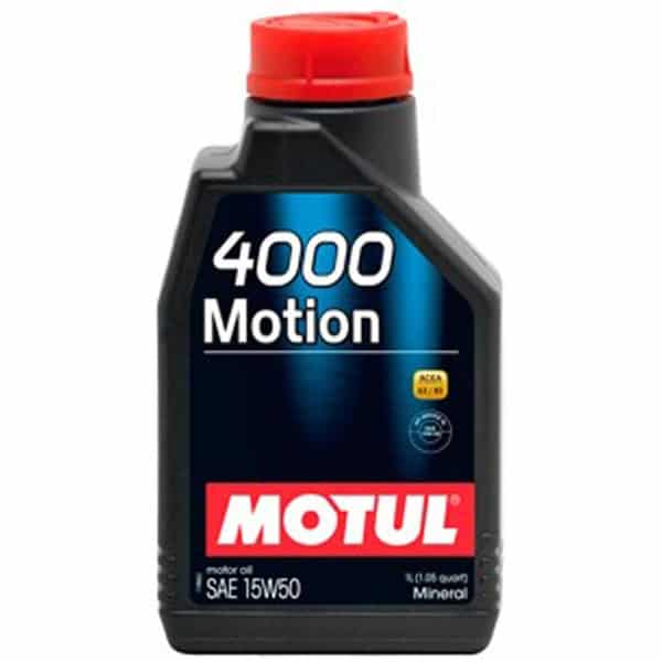 Масло MOTUL 4000 MOTION 15W50 1L Масло MOTUL 4000 MOTION 15W50 1L