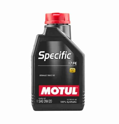 Масло Motul SPECIFIC 17 FE 0W20 1L Масло Motul SPECIFIC 17 FE 0W20 1L