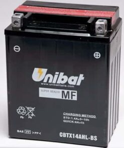 Акумулатор за мотор UNIBAT CBTX14AHL-BS 12V 12AH R+