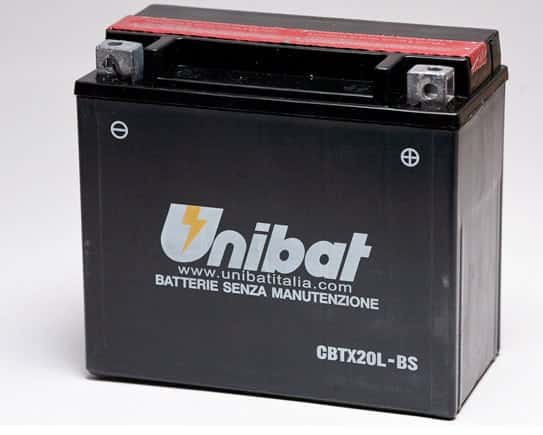 Акумулатор за мотор UNIBAT CBTX20L-BS 12V 18AH R+ Акумулатор за мотор UNIBAT CBTX20L-BS 12V 18AH R+