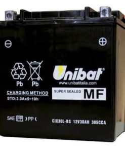 Акумулатор за мотор UNIBAT CIX30L-BS 12V 27.5AH R+
