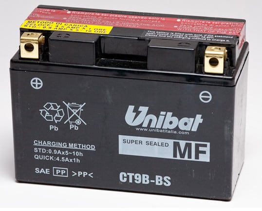 Акумулатор UNIBAT CT9B-BS 12V/8AH Акумулатор UNIBAT CT9B-BS 12V/8AH