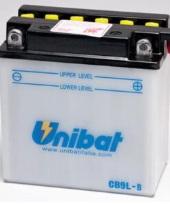 Акумулатор за мотор UNIBAT CB9L-B 12V 9AH R+