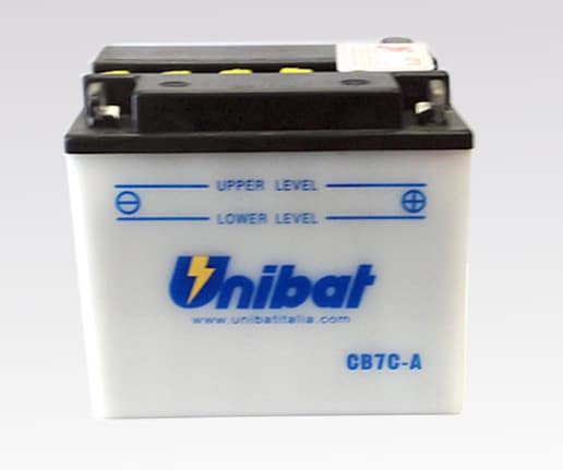 Акумулатор за мотор UNIBAT CB7C-A 12V 8AH R+ Акумулатор за мотор UNIBAT CB7C-A 12V 8AH R+