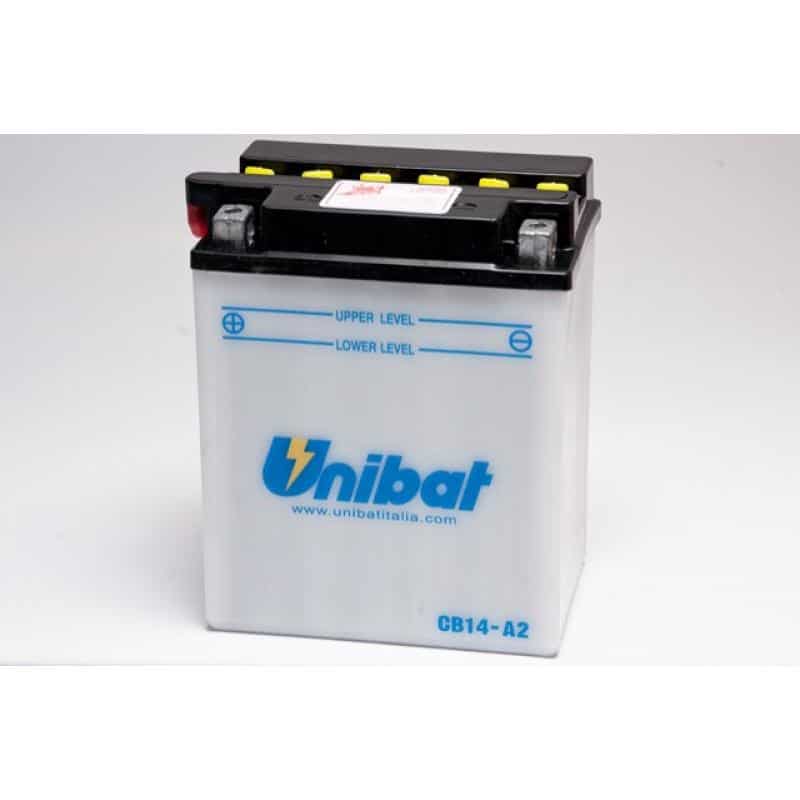 Акумулатор за мотор UNIBAT CB14A-A2 12V 14AH L+ Акумулатор за мотор UNIBAT CB14A-A2 12V 14AH L+