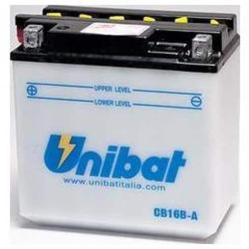 Акумулатор за мотор UNIBAT CB16B-A 12V 16AH L+ Акумулатор за мотор UNIBAT CB16B-A 12V 16AH L+