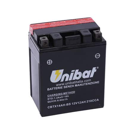 Акумулатор за мотор UNIBAT CBTX14AH-BS 12V 12AH L+ Акумулатор за мотор UNIBAT CBTX14AH-BS 12V 12AH L+