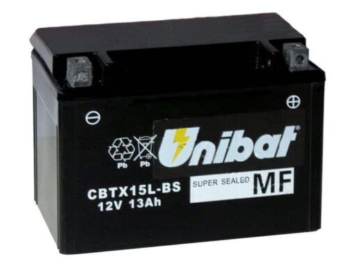 Акумулатор за мотор UNIBAT CBTX15L-BS 12V 13AH R+