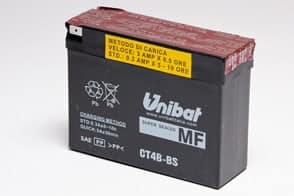 Акумулатор UNIBAT за мотор CT4B-BS 12V 2.3AH Акумулатор UNIBAT за мотор CT4B-BS 12V 2.3AH