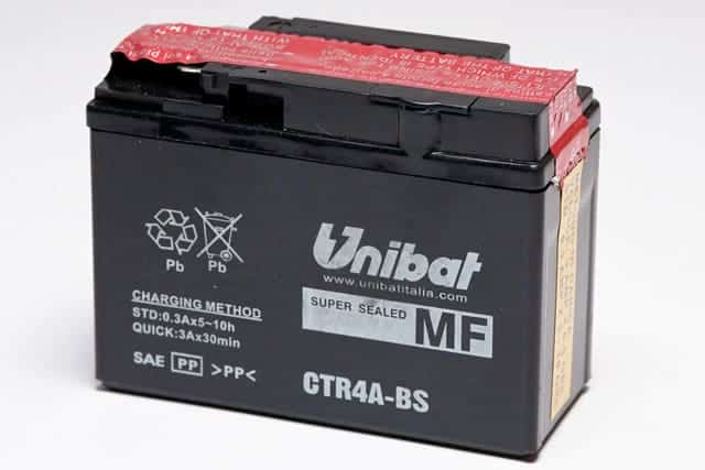 Акумулатор UNIBAT за мотор CTR4A-BS 12V 2.3AH Акумулатор UNIBAT за мотор CTR4A-BS 12V 2.3AH