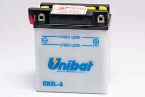 Акумулатор UNIBAT мотор CB3L-A 12V 3AH R + Акумулатор UNIBAT мотор CB3L-A 12V 3AH R +