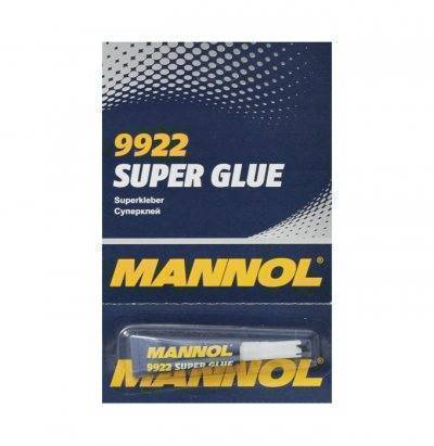 Лепило MANNOL Super Glue 9922 - 3g Лепило MANNOL Super Glue 9922 - 3g