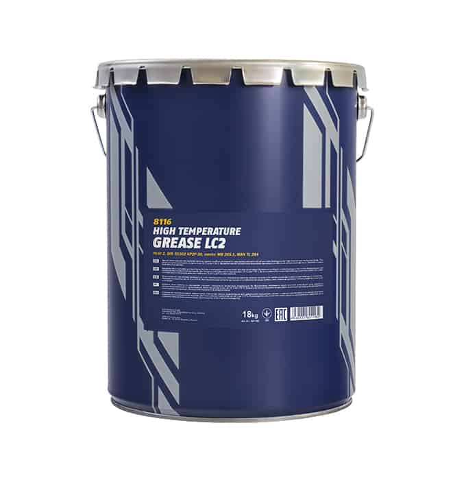 Грес MANNOL LC-2 High Temperature Grease 8116 - 18kg Грес MANNOL LC-2 High Temperature Grease 8116 - 18kg