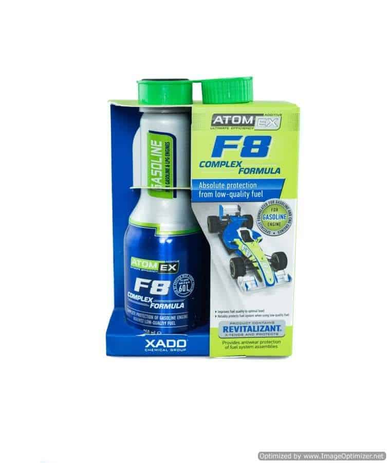 Добавка ATOMEX F8 Complex Formula бензин 225ml Добавка ATOMEX F8 Complex Formula бензин 225ml