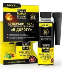 Добавка VERYLUBE комплексна формула 5 в 1 за дизел 250ml