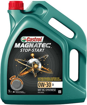 Масло CASTROL MAGNATEC Stop-Start 0W30 D 5L Масло CASTROL MAGNATEC Stop-Start 0W30 D 5L