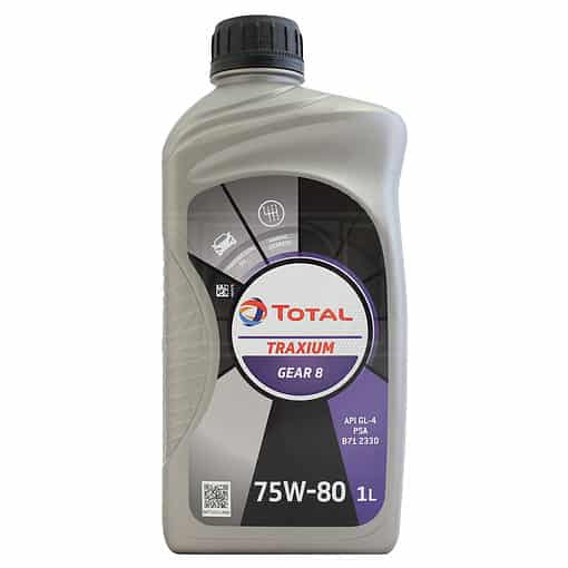 Трансмисионно масло TOTAL TRAXIUM GEAR 8 75W80 1L
