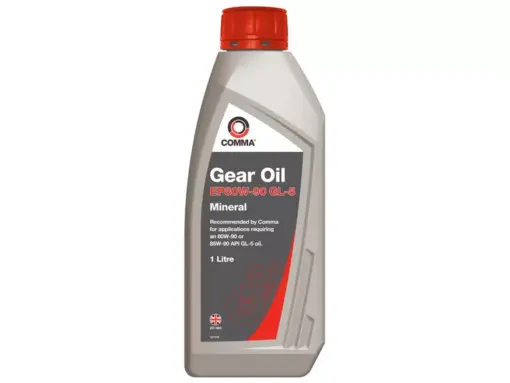 Трансмисионно масло COMMA GEAR OIL EP80W90 GL5 1L