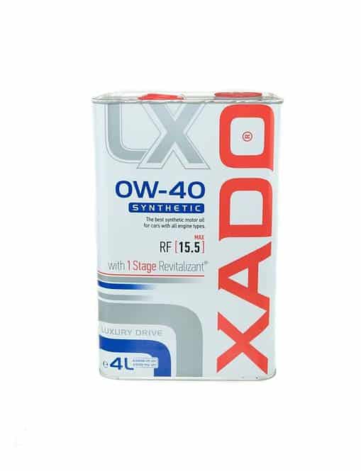 Масло XADO Luxury Drive 0W40 SYNTHETIC - 4L