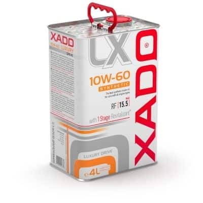 Масло XADO Luxury Drive 10W60 SYNTHETIC - 4L Масло XADO Luxury Drive 10W60 SYNTHETIC - 4L