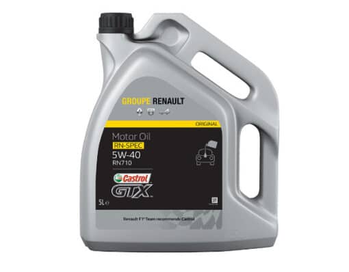 Масло Castrol RENAULT GTX 5W40 RN710 5L