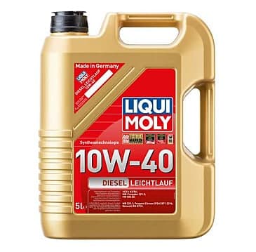 Масло LIQUI MOLY Diesel Leichtlauf 10W40 5L Масло LIQUI MOLY Diesel Leichtlauf 10W40 5L