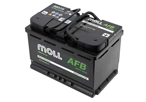 Акумулатор MOLL AFB StartStop 12V 86AH 820A R+ Акумулатор MOLL AFB StartStop 12V 86AH 820A R+