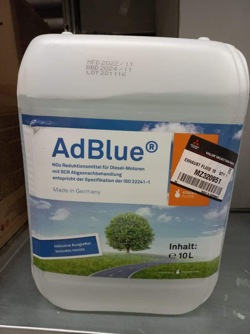 Течност ADBLUE MITSUBISHI MZ320951 10L Течност ADBLUE MITSUBISHI MZ320951 10L