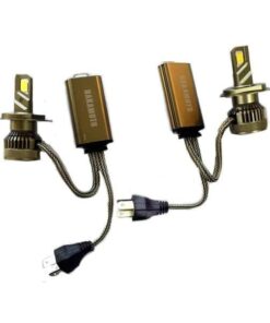 H4 Диоден комплект X6 ( за къси и дълги ) - NAKAMOTO 12V & 24V- 60W 6800 LM
