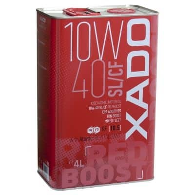 Масло XADO SL/CF Red Boost 10W40 4L Масло XADO SL/CF Red Boost 10W40 4L