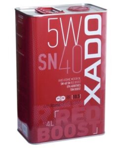 Масло XADO RED BOOST SN 5W40 4L
