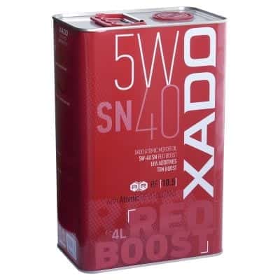 Масло XADO RED BOOST SN 5W40 4L Масло XADO RED BOOST SN 5W40 4L
