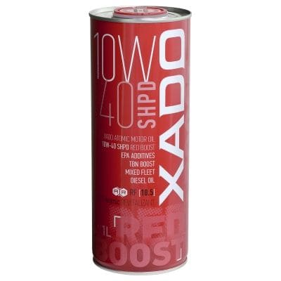 Масло XADO SHPD Red Boost 10W40 1L Масло XADO SHPD Red Boost 10W40 1L