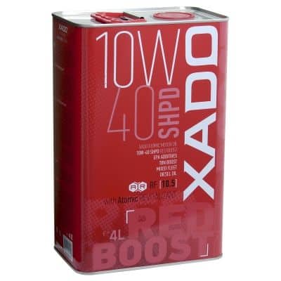 Масло XADO SHPD Red Boost 10W40 4L Масло XADO SHPD Red Boost 10W40 4L
