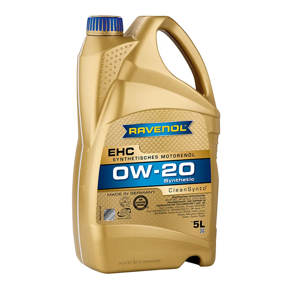 Масло RAVENOL EHC SAE 0W20 5L Масло RAVENOL EHC SAE 0W20 5L