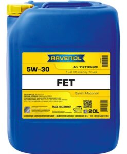 Масло RAVENOL FET Fuel Efficiency Truck 5W30 20L