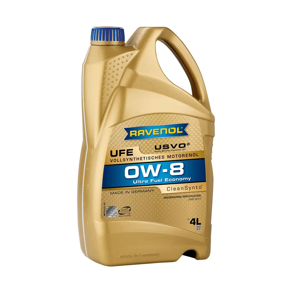 Масло RAVENOL UFE Ultra Fuel Economy 0W8 4L Масло RAVENOL UFE Ultra Fuel Economy 0W8 4L