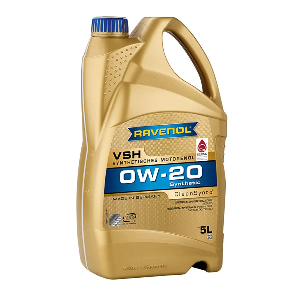 Масло RAVENOL VSH SAE 0W20 5L Масло RAVENOL VSH SAE 0W20 5L
