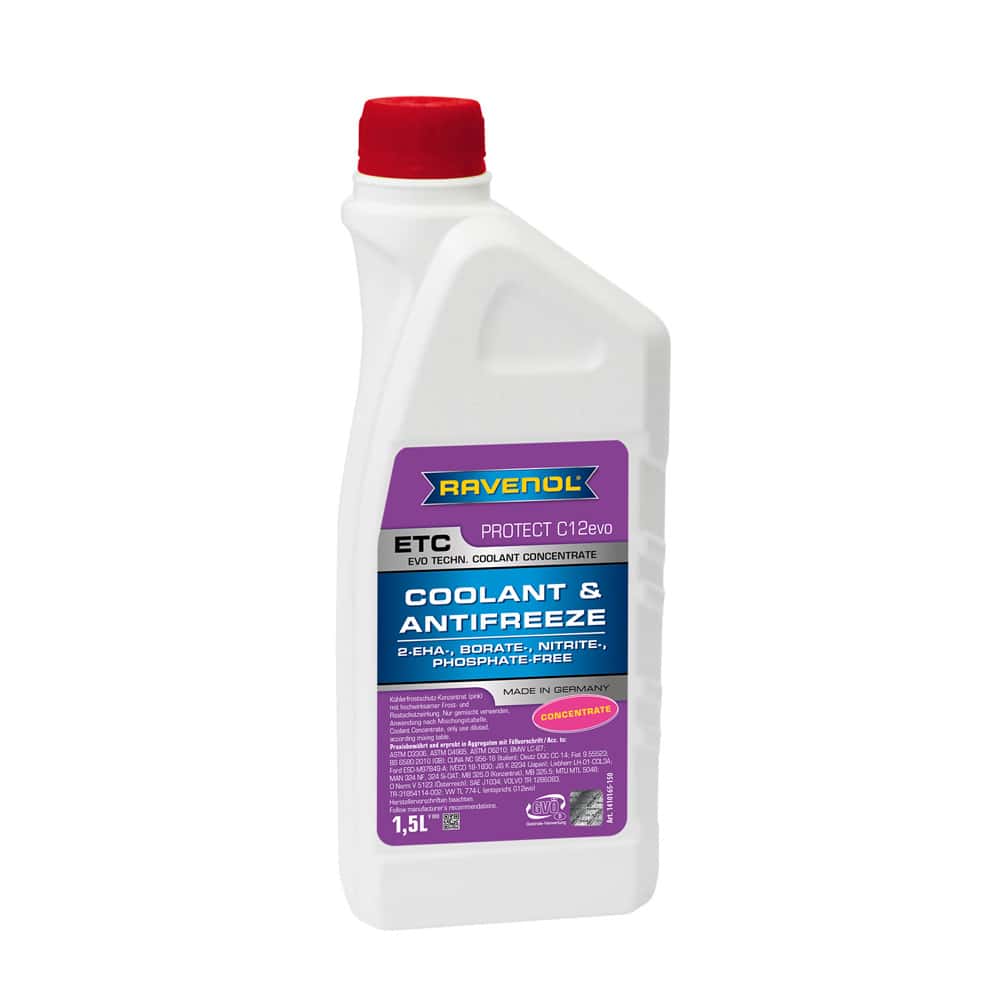 Aнтифриз RAVENOLETC Concentrate Protect C12 EVO 1.5L Aнтифриз RAVENOL ETC Concentrate Protect C12 EVO 1.5L
