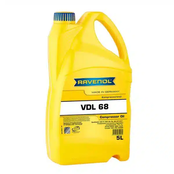Компресорно масло Ravenol Kompressorenoel VDL 68 5L Компресорно масло Ravenol Kompressorenoel VDL 68 5L