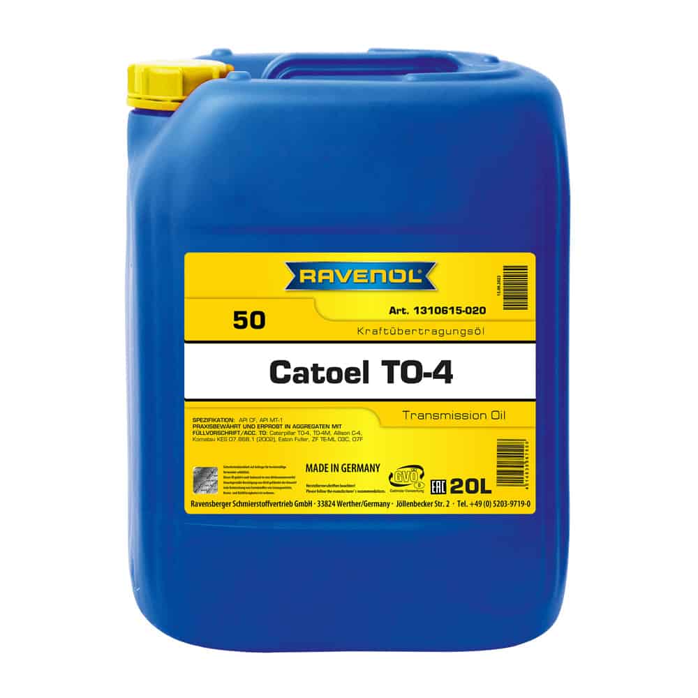 Масло RAVENOL Catoel TO-4 SAE 50 20L Масло RAVENOL Catoel TO-4 SAE 50 20L