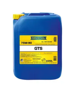 Трансмисионно масло RAVENOL Gear Trans Synth GTS 75W90 20L