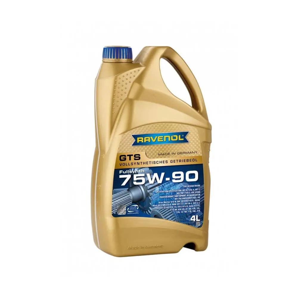 Трансмисионно масло RAVENOL Gear Trans Synth GTS 75W90 4L Трансмисионно масло RAVENOL Gear Trans Synth GTS 75W90 4L