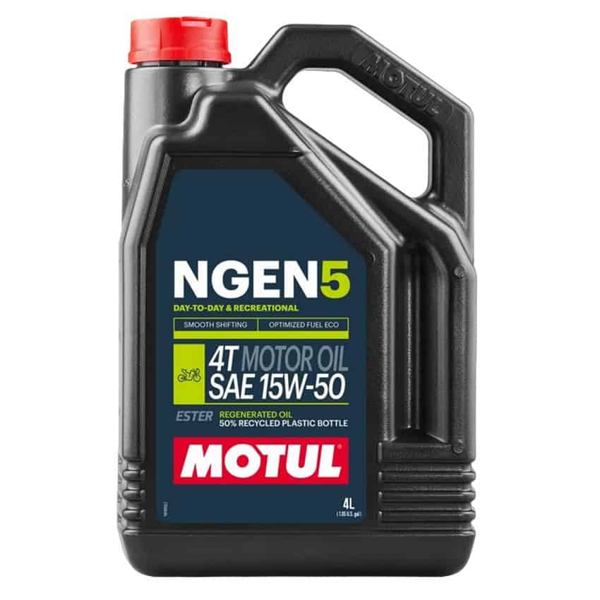Масло MOTUL NGEN 5 4T 15W50 4L Масло MOTUL NGEN 5 4T 15W50 4L