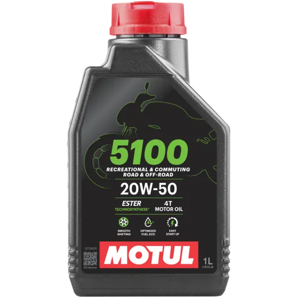 Масло MOTUL 5100 4T 20W50 1L Масло MOTUL 5100 4T 20W50 1L